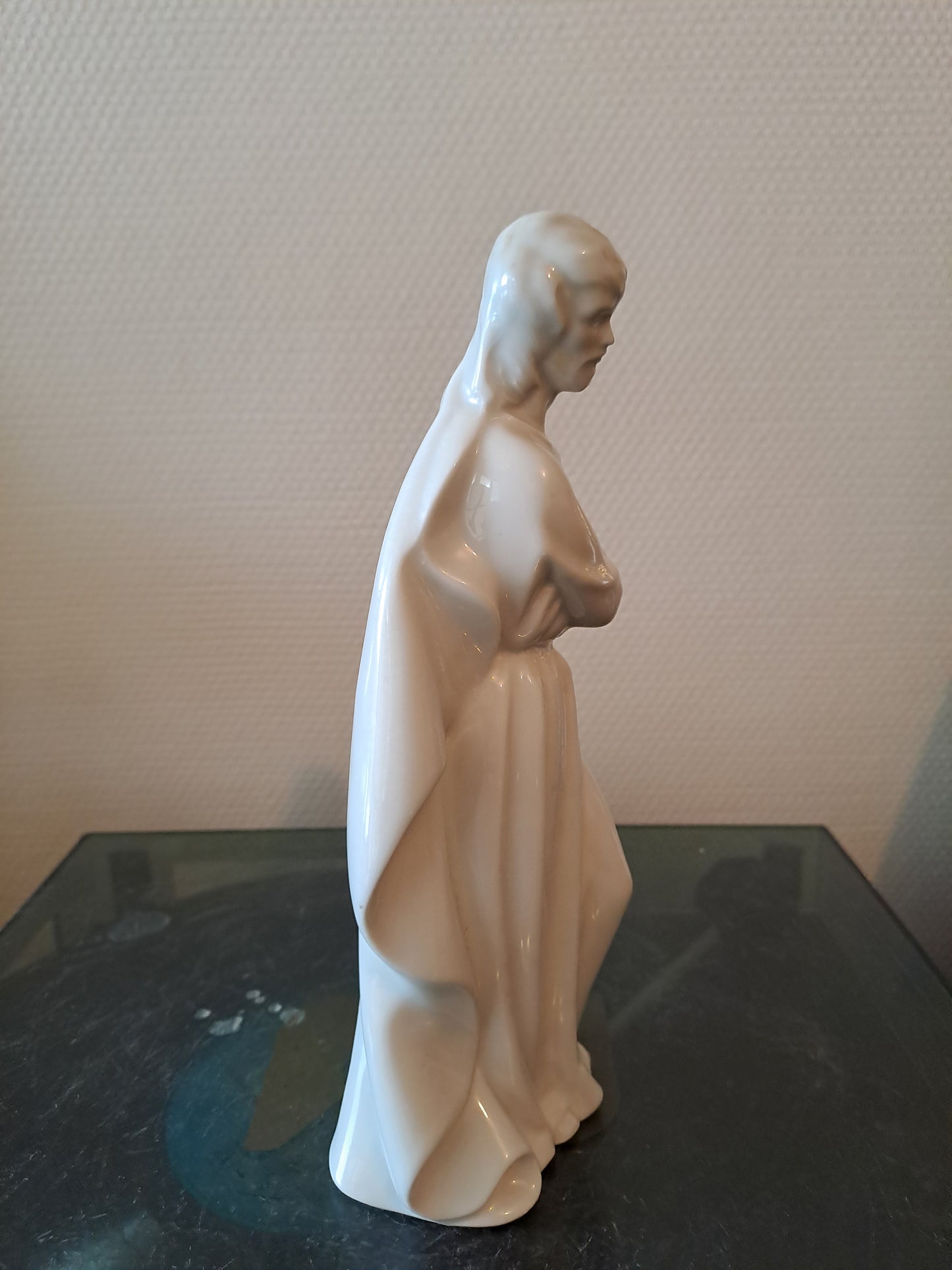 Statue Saint Joseph En Porcelaine.