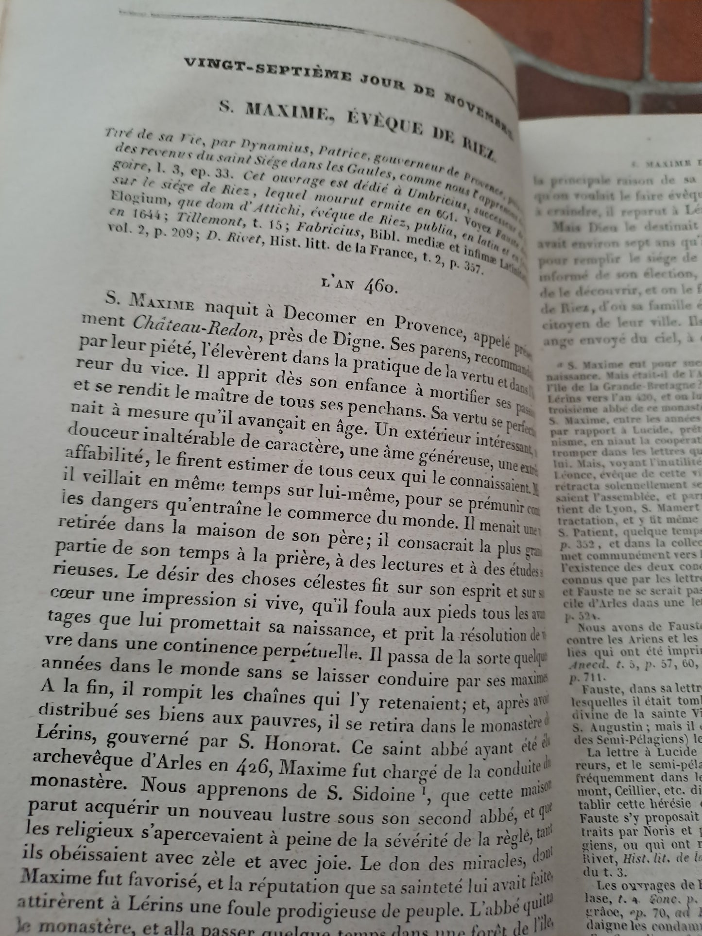 Vies Des Pères, Martyrs Et Autres... Abbé Godescard. T9. 1853.