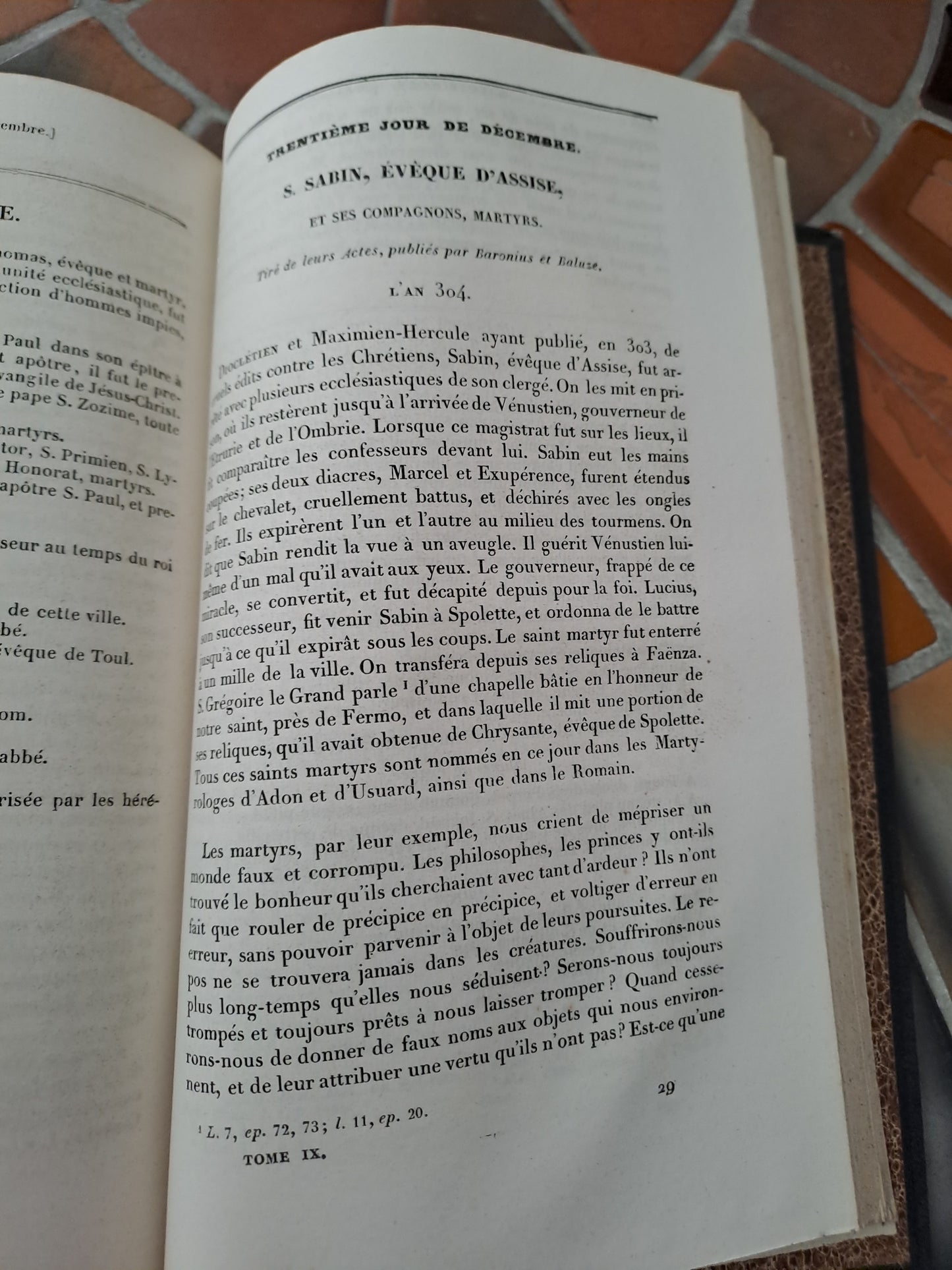 Vies Des Pères, Martyrs Et Autres... Abbé Godescard. T9. 1853.