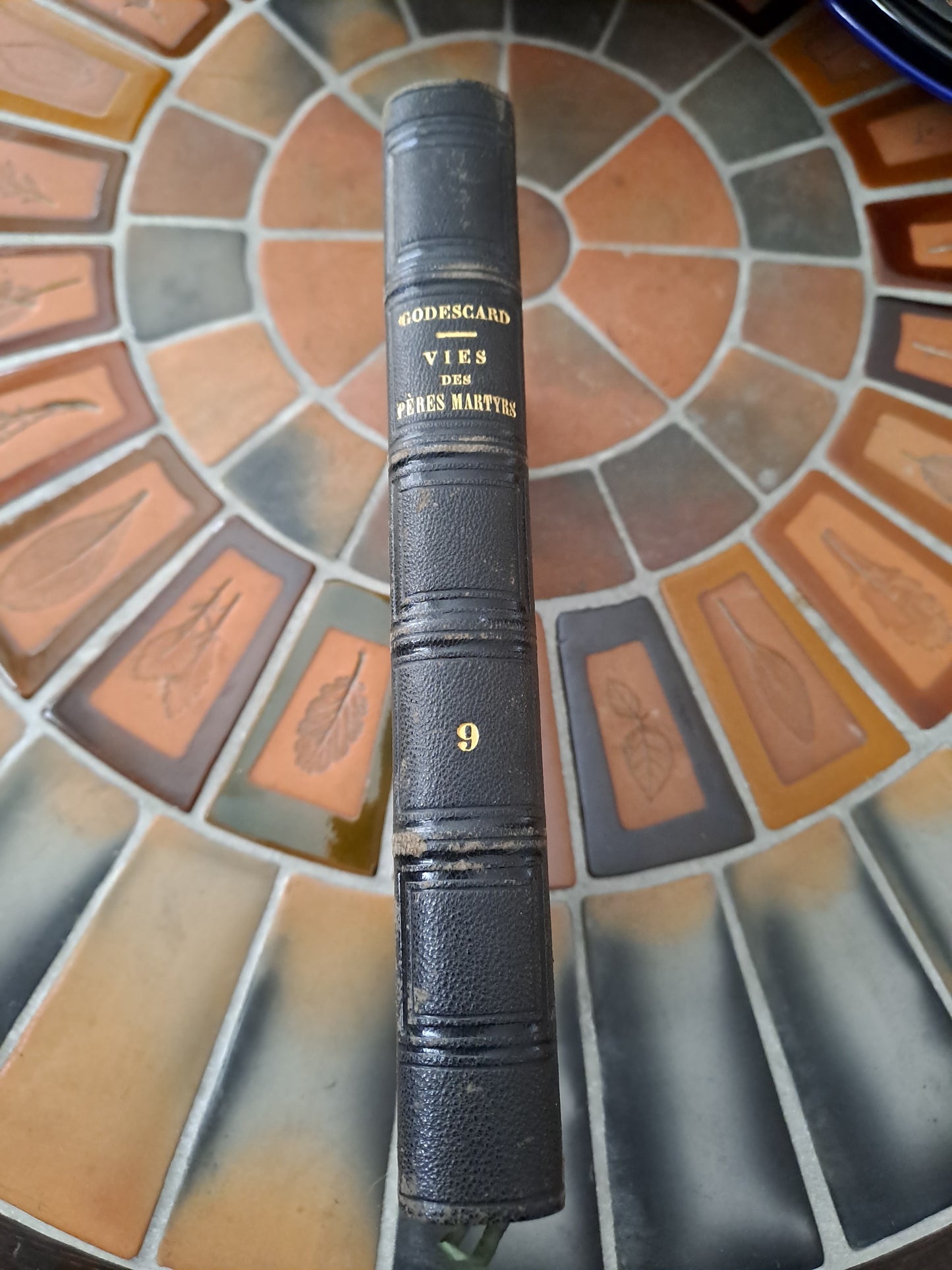 Vies Des Pères, Martyrs Et Autres... Abbé Godescard. T9. 1853.