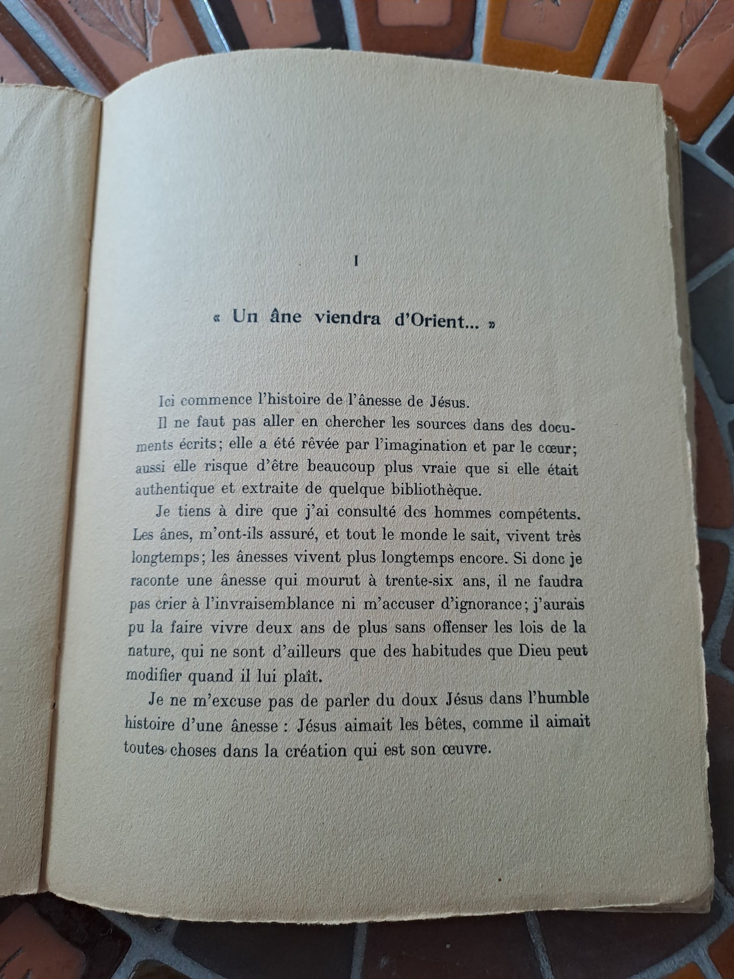 Livre. L'anesse de Jesus Par Jean Quercy.