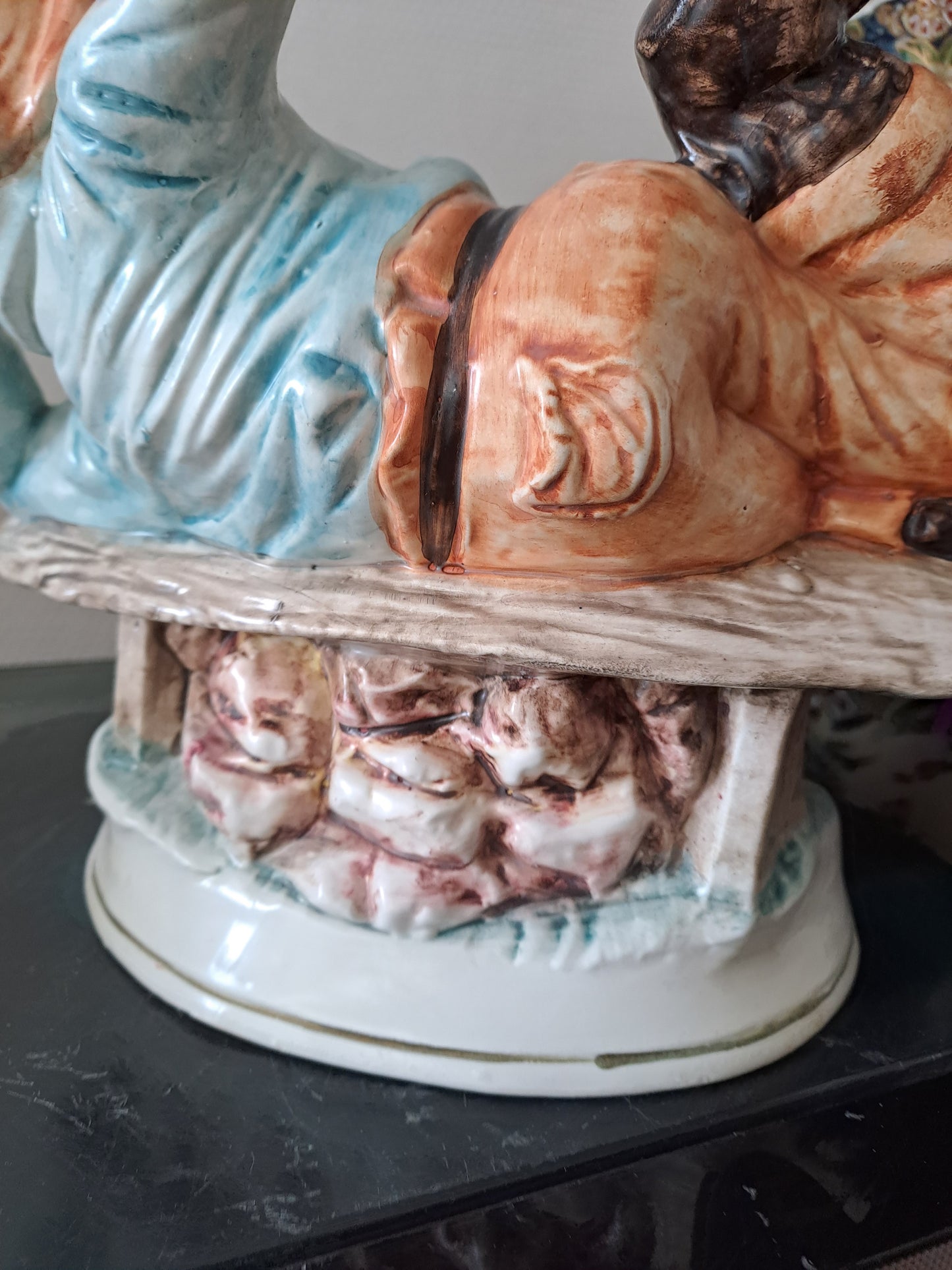 Capodimonte. Grande statue.