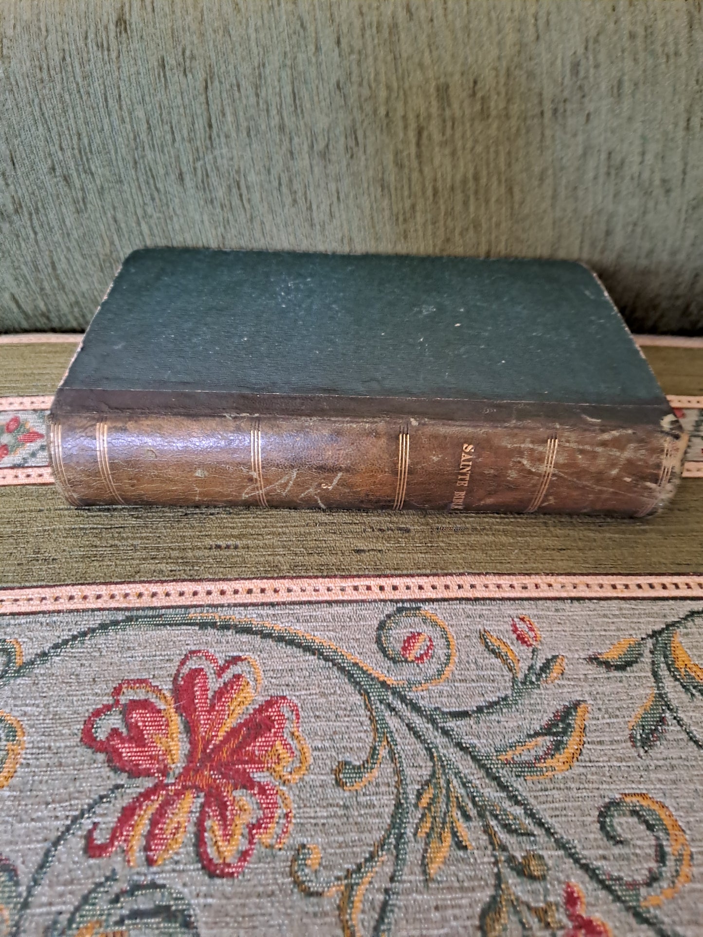 Sainte Bible. T3. R. P De Carrières commentaires de Menochius 1854