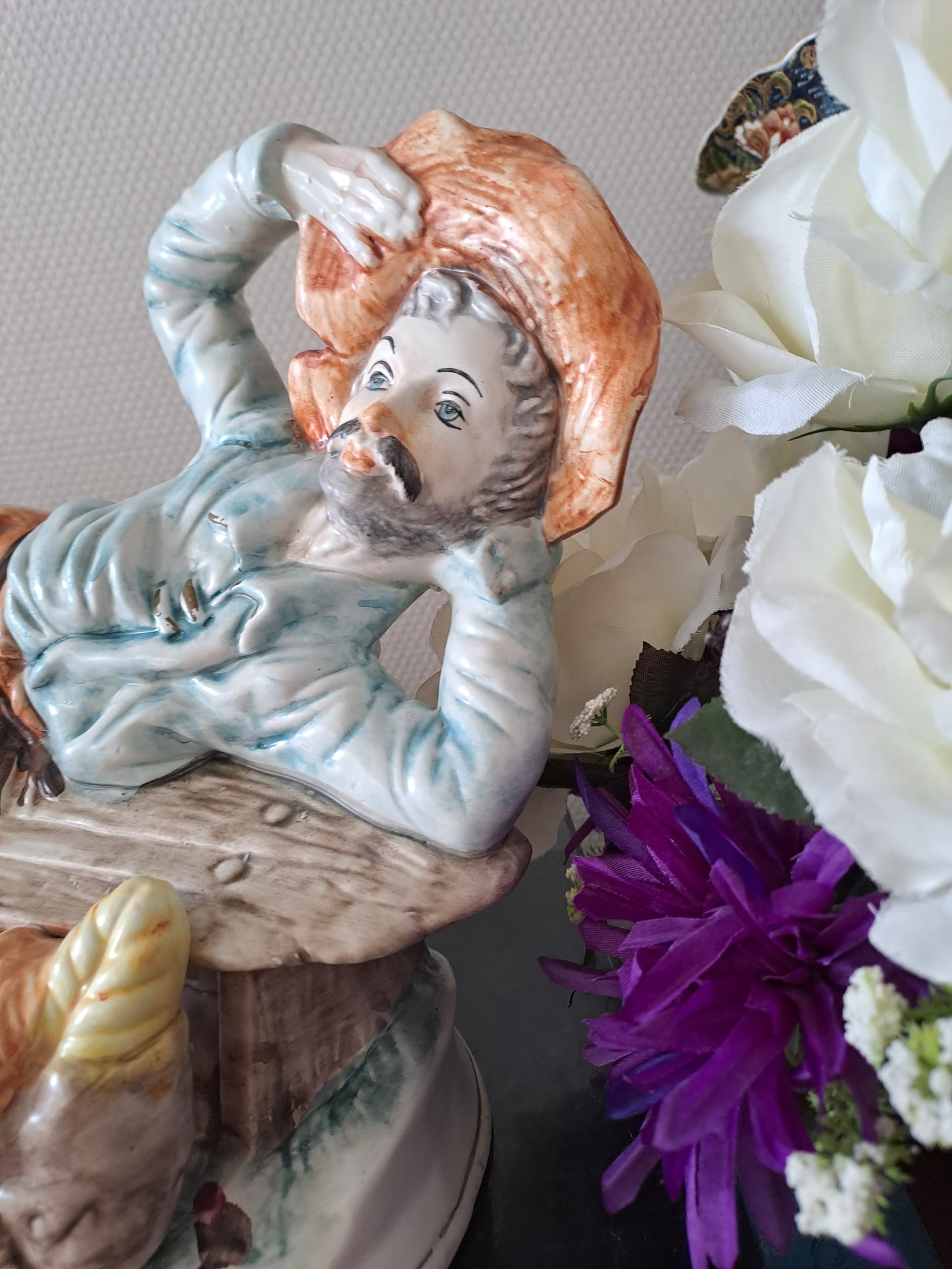 Capodimonte. Grande statue.