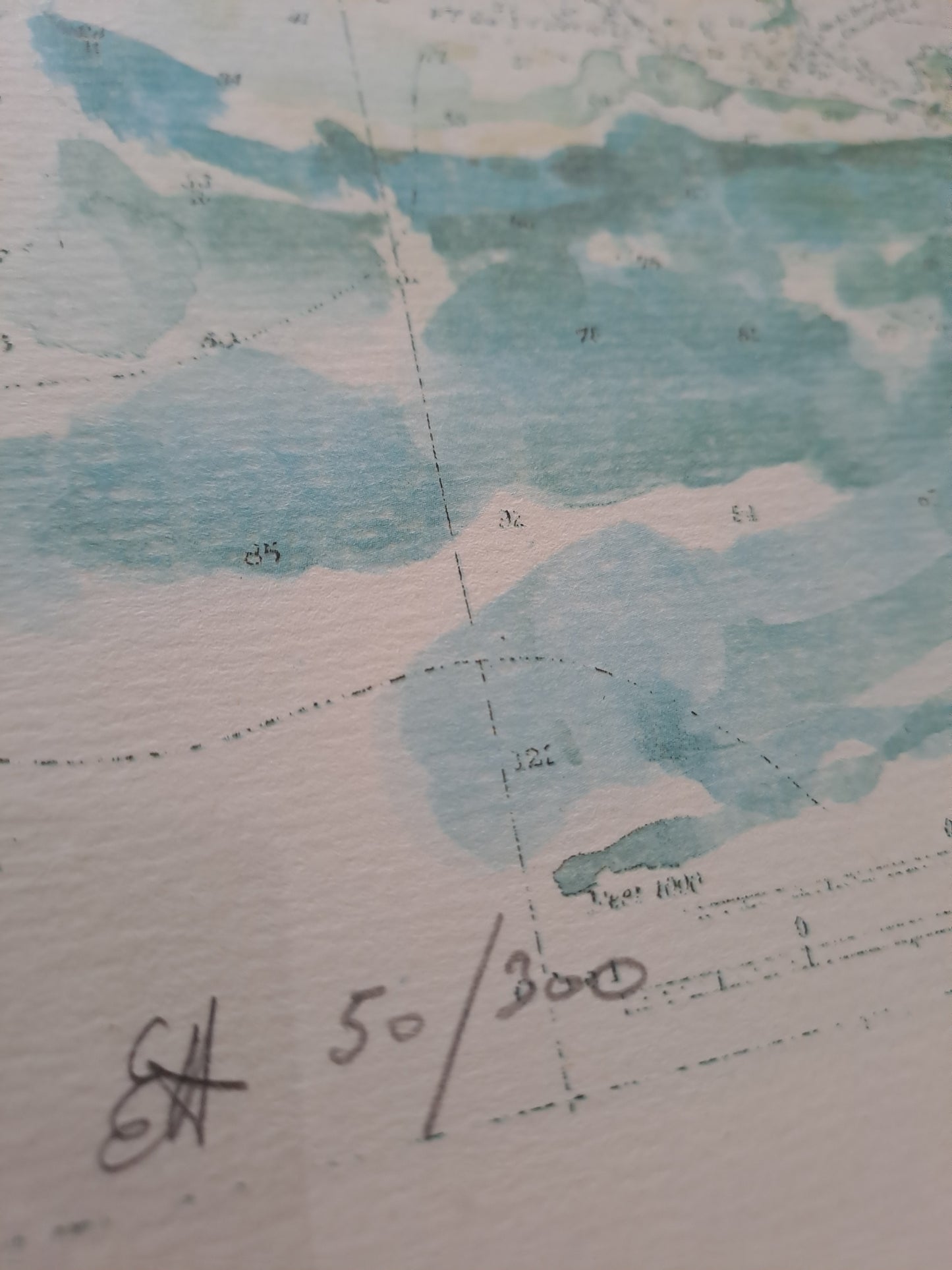 Lithographie. Jean Doat. Numéroté (50/300) Et Signé Au Crayon