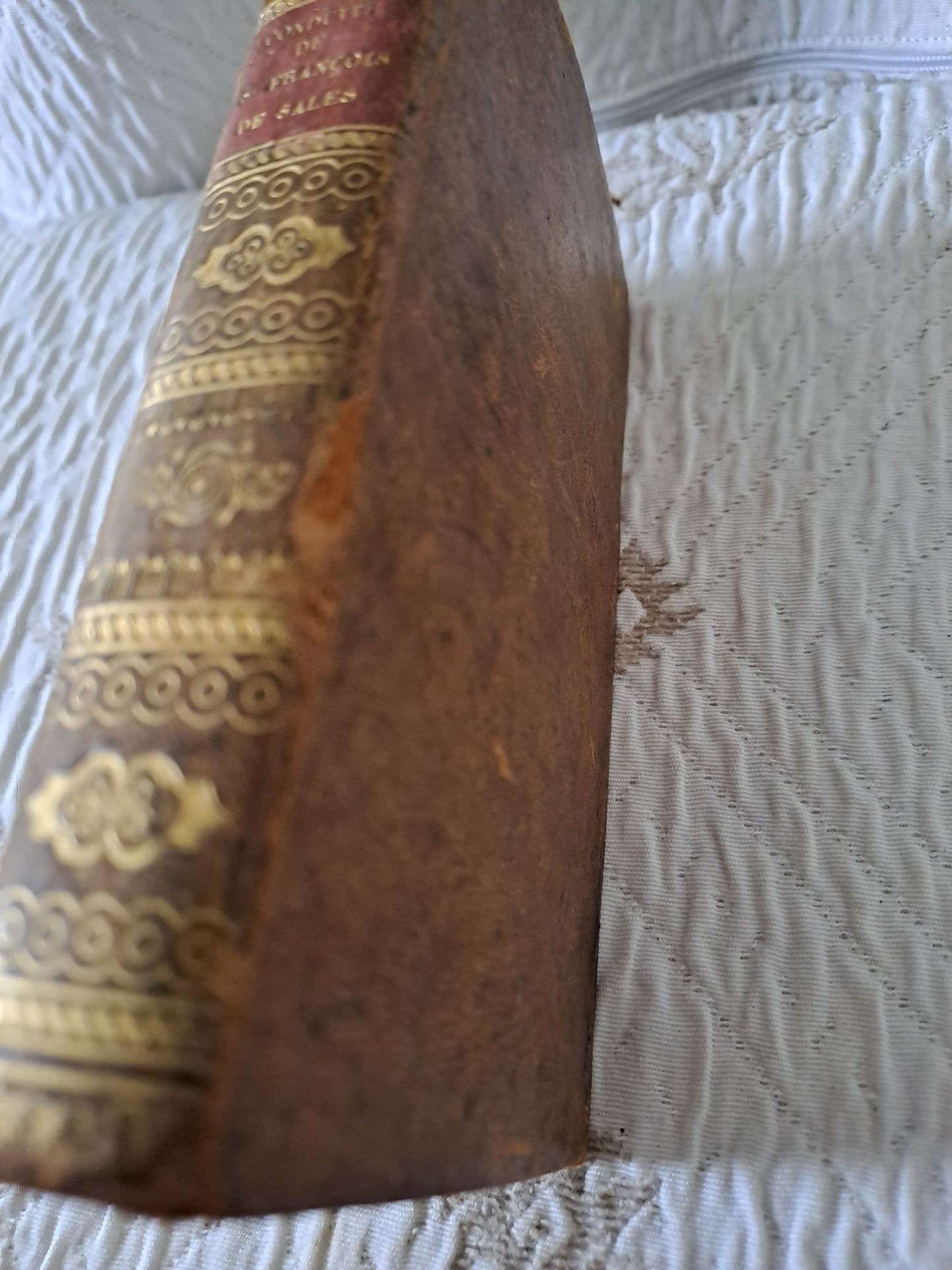 Livre. La véritable conduite de saint François de Sales. 1828.