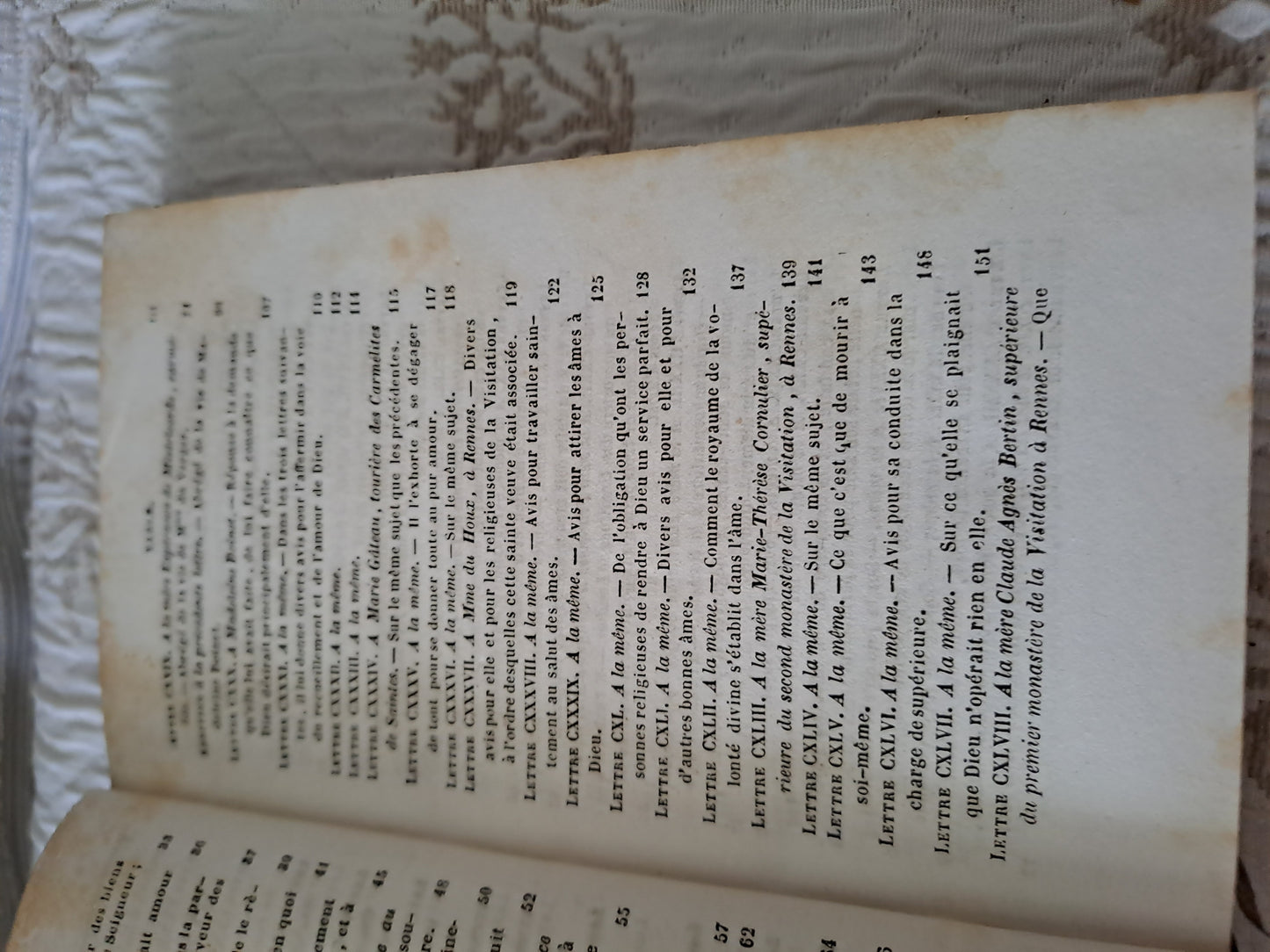 Livre. Lettres spirituelles Tome 2. Par le Révérend Père J. J. Surin. 1843.