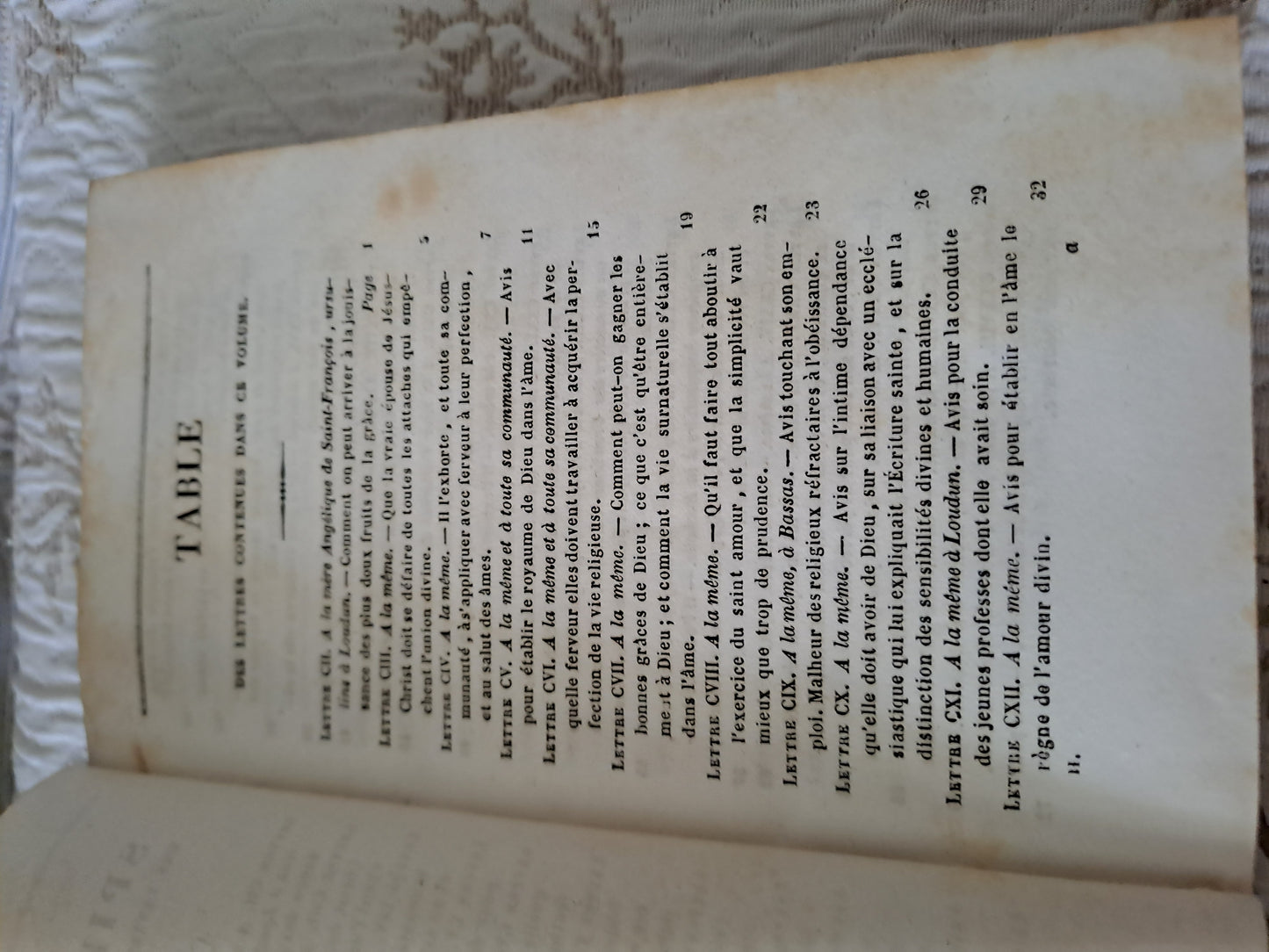 Livre. Lettres spirituelles Tome 2. Par le Révérend Père J. J. Surin. 1843.