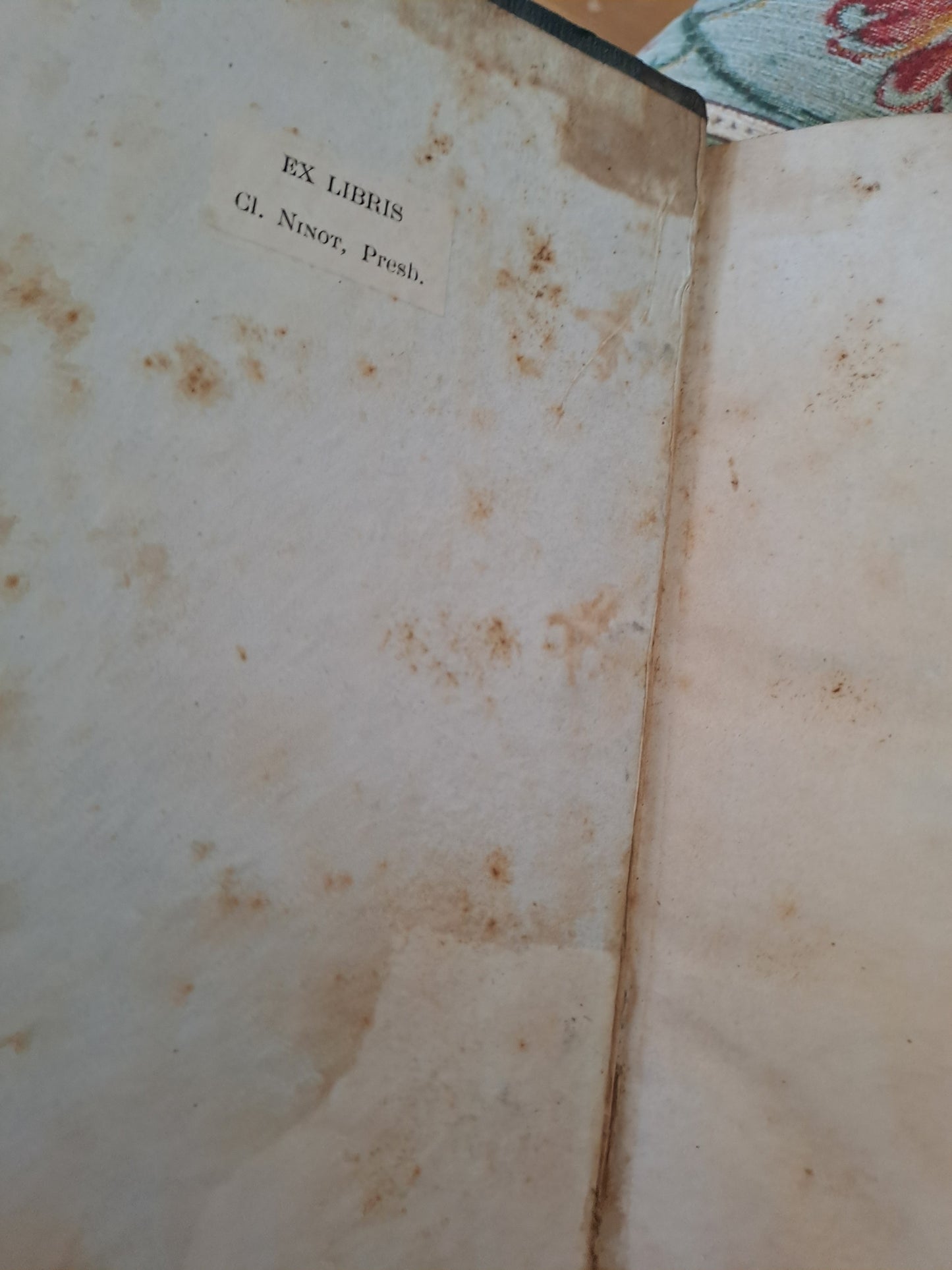 Sainte Bible T5. R. P. De Carrières commentaires de Menochius.1854.