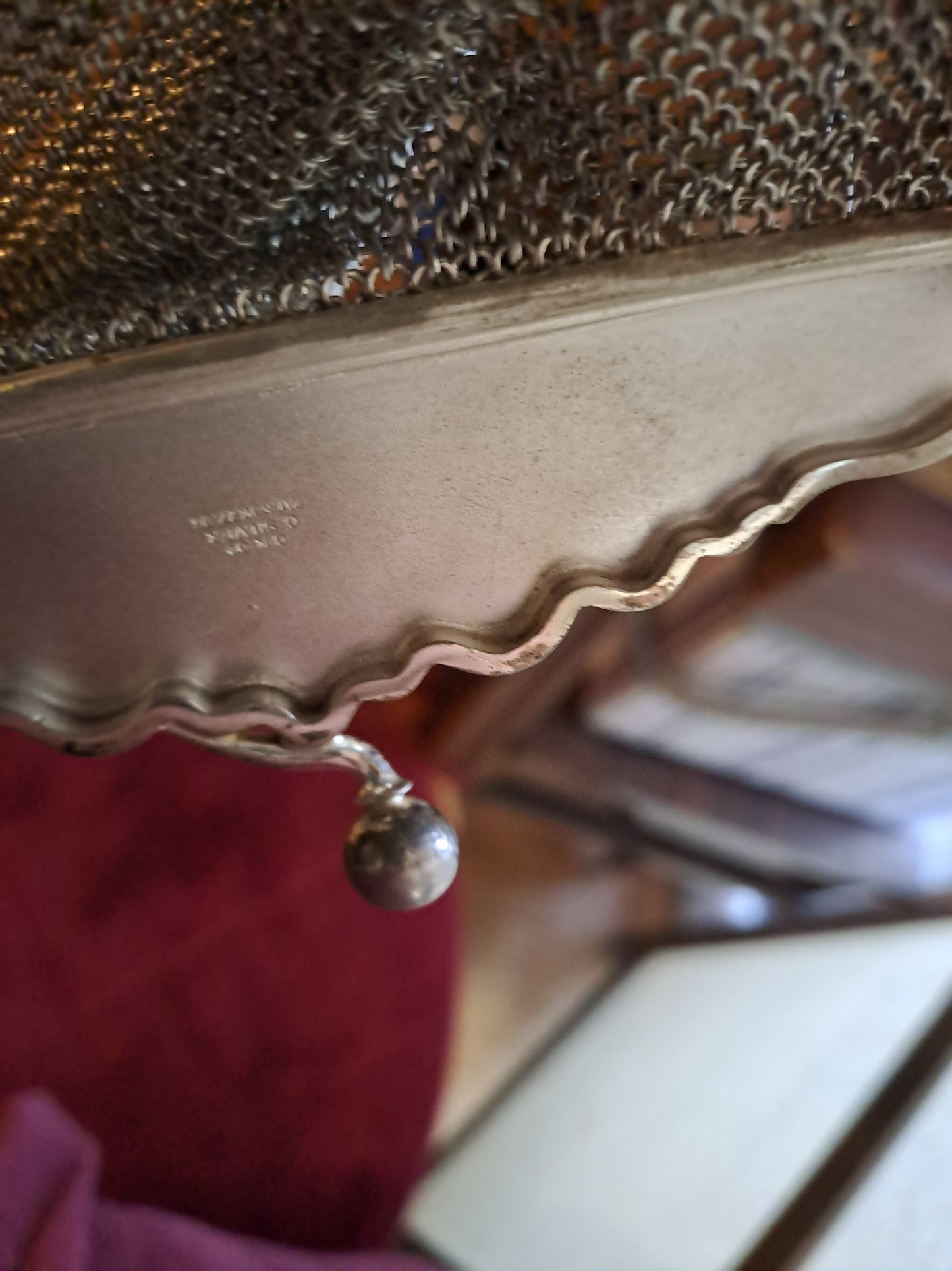 Sac À Main. Minaudière. Marqué.