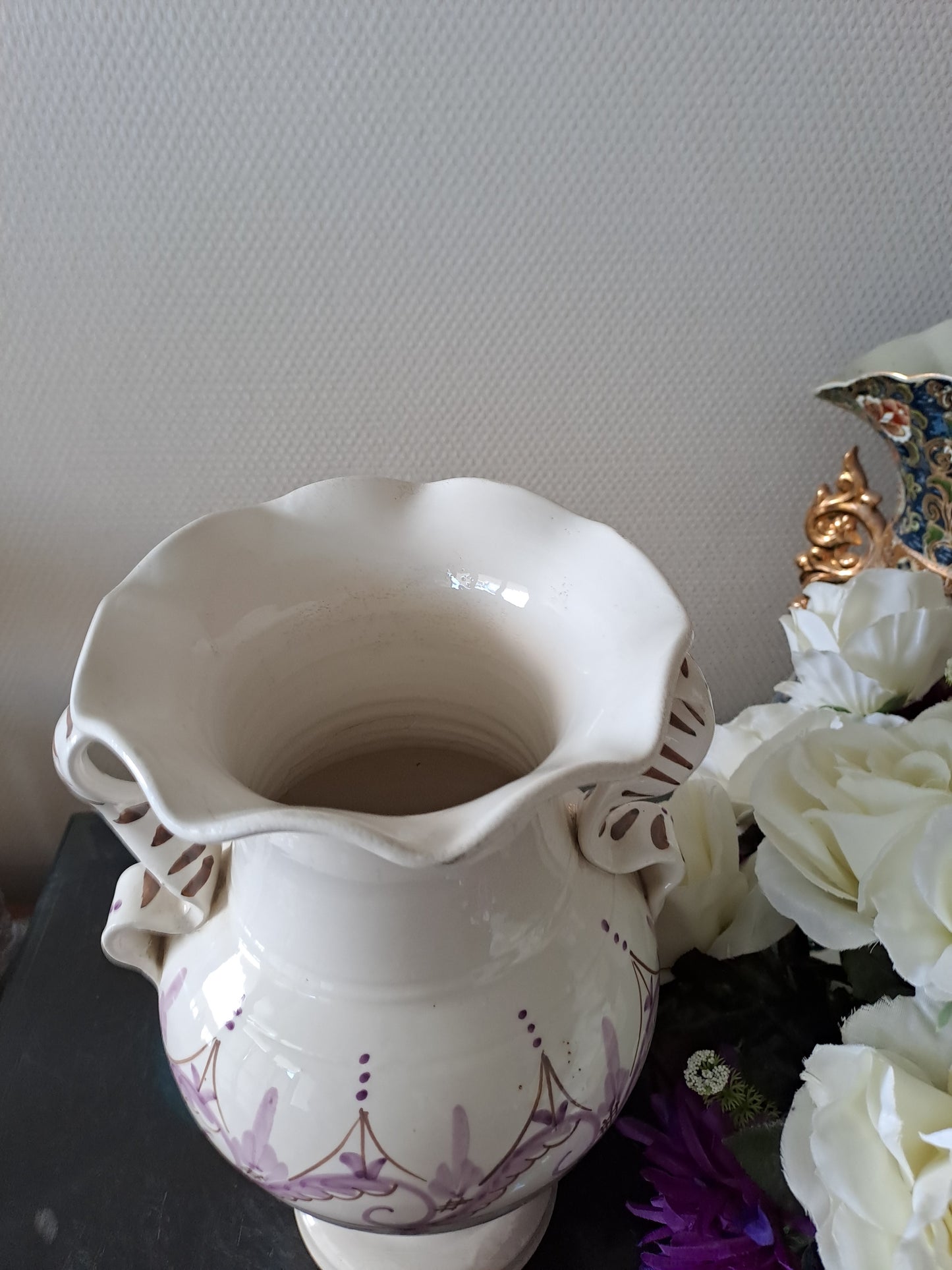Vase En Porcelaine.