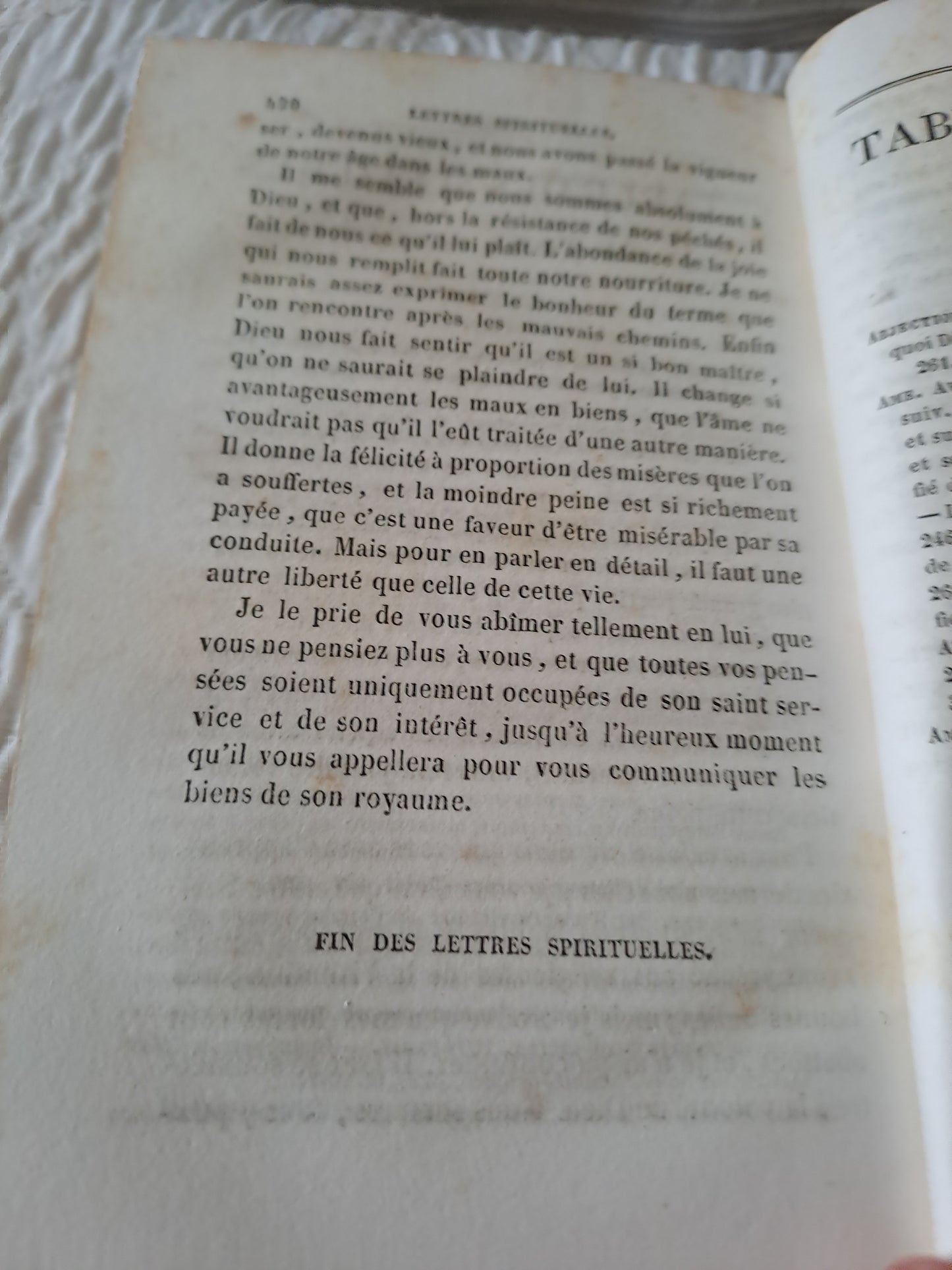 Livre. Lettres spirituelles Tome 2. Par le Révérend Père J. J. Surin. 1843.
