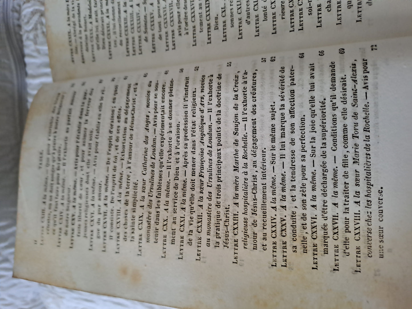 Livre. Lettres spirituelles Tome 2. Par le Révérend Père J. J. Surin. 1843.