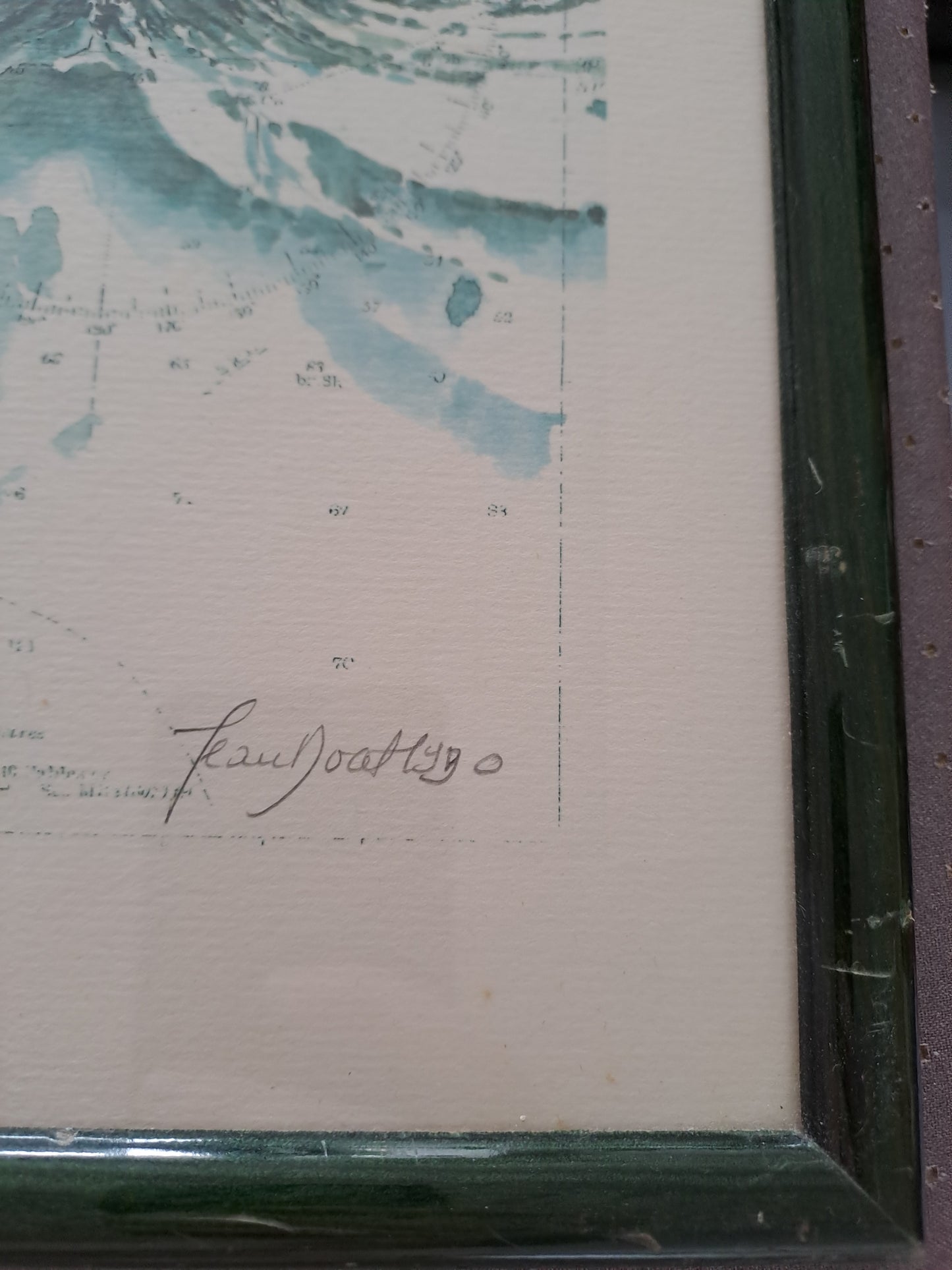 Lithographie. Jean Doat. Numéroté (50/300) Et Signé Au Crayon
