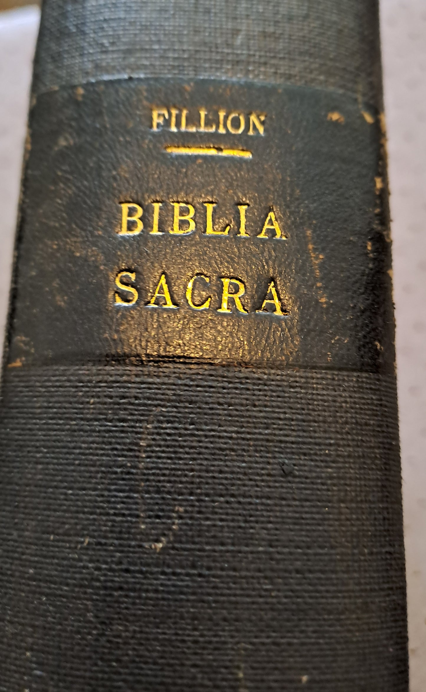 Fillion. Biblia Sacra. Bible en latin.