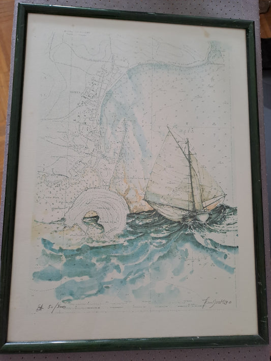 Lithographie. Jean Doat. Numéroté (50/300) Et Signé Au Crayon