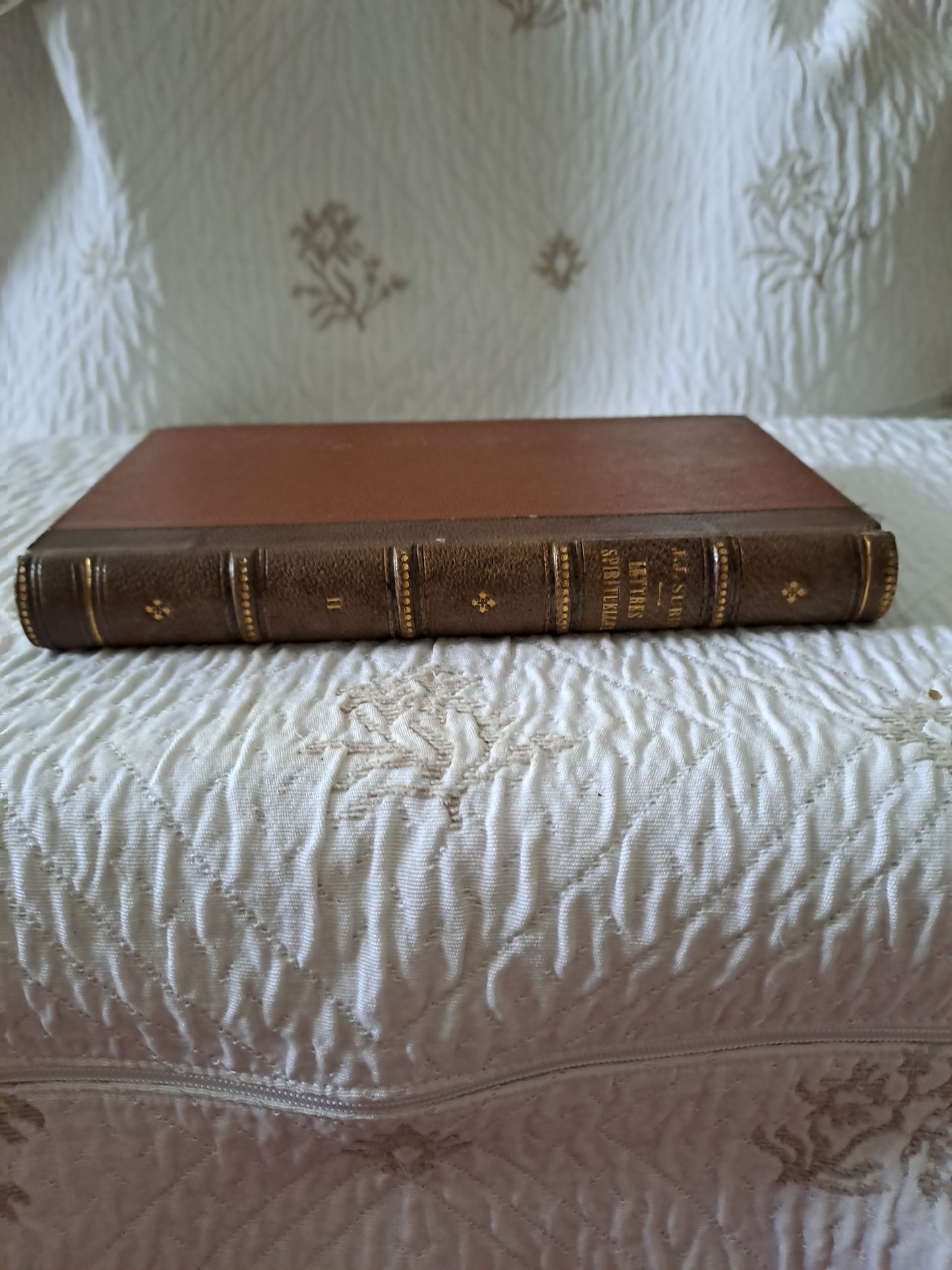 Livre. Lettres spirituelles Tome 2. Par le Révérend Père J.  J. Surin. 1843.